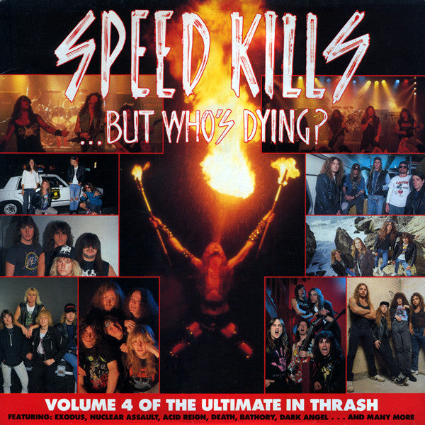 Various – Speed Kills...But Who's Dying? Volume 4 Of The Ultimate In Thrash (2xLP) LP vinyl record, image 1 of 10