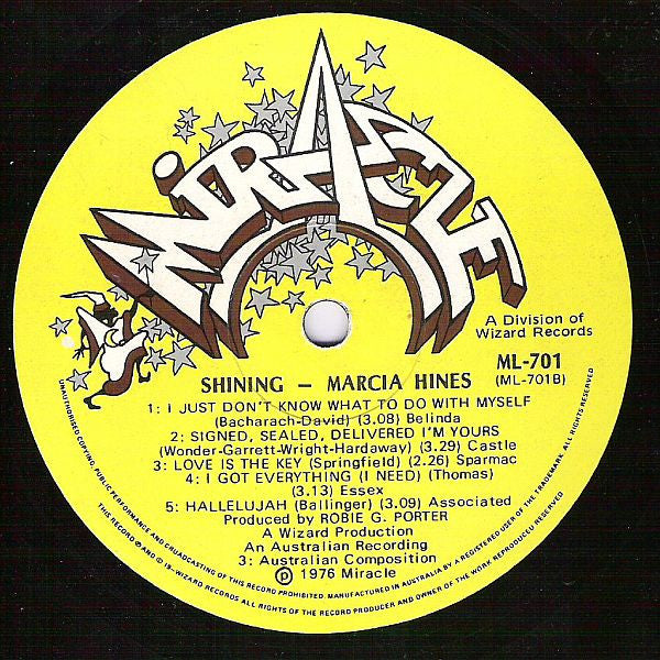Marcia Hines – Shining LP vinyl record, image 4 of 10