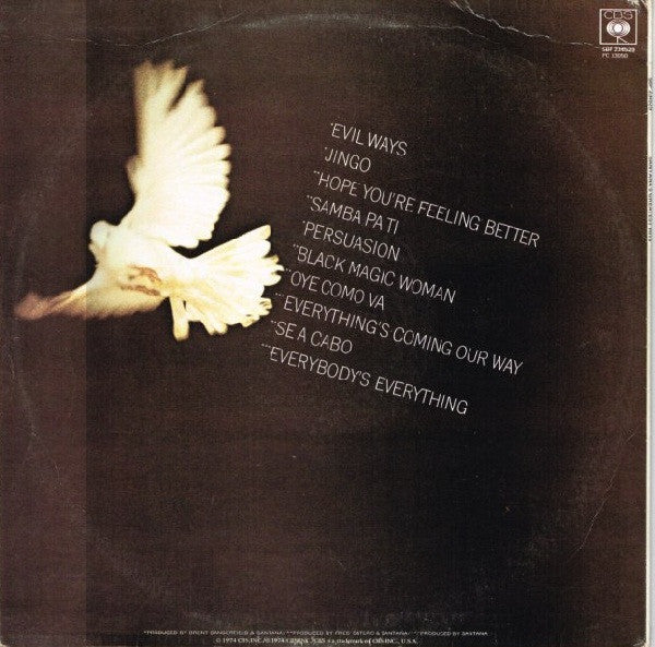 Santana – Santana's Greatest Hits LP vinyl record, image 4 of 6