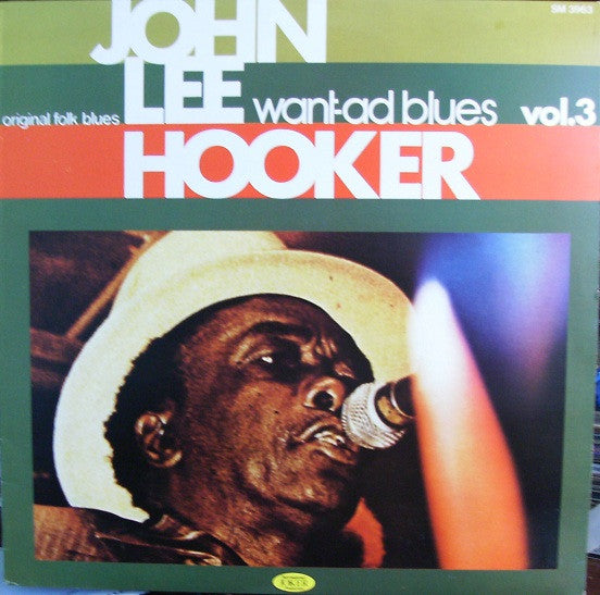 John Lee Hooker – Vol. 3 - Want-Ad Blues LP vinyl record, image 1 of 4