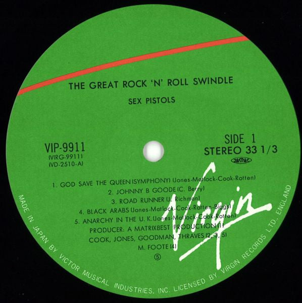 Sex Pistols – The Great Rock 'N' Roll Swindle (2xLP) LP vinyl record, image 5 of 10