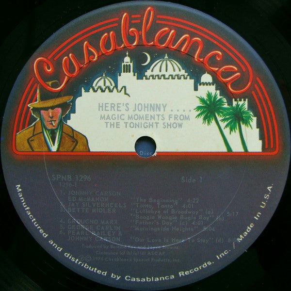 Johnny Carson – Here's Johnny.... Magic Moments From The Tonight Show (2xLP) LP vinyl record, image 3 of 5