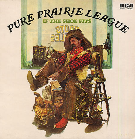 Pure Prairie League – If The Shoe Fits LP vinyl record, image 1 of 10