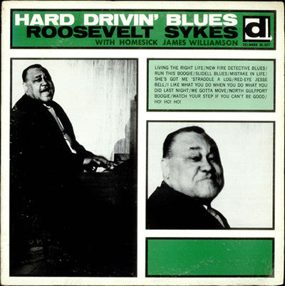 Roosevelt Sykes – Hard Drivin' Blues LP vinyl record, image 1 of 3
