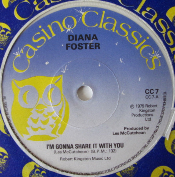 Diana Foster, Autumn – I'm Gonna Share It With You 7" vinyl record, image 1 of 2