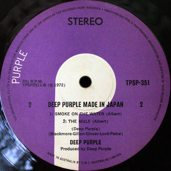 Deep Purple – Made In Japan (2xLP) LP vinyl record, image 7 of 9