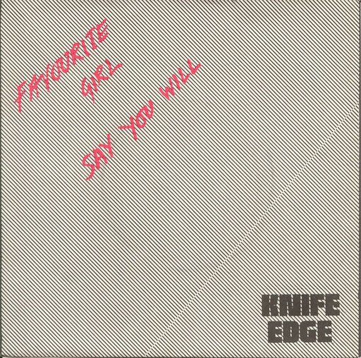 Knife Edge – Favourite Girl 7" vinyl record, image 1 of 5
