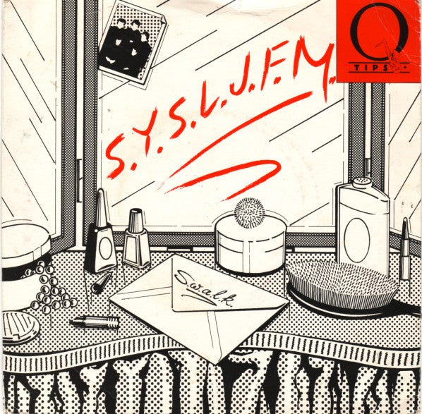 The Q Tips – S.Y.S.L.J.F.M. (The Letter Song) 7" vinyl record, image 1 of 5