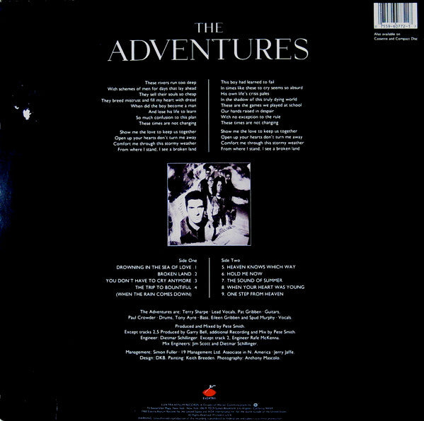 The Adventures – The Sea Of Love LP vinyl record, image 2 of 7