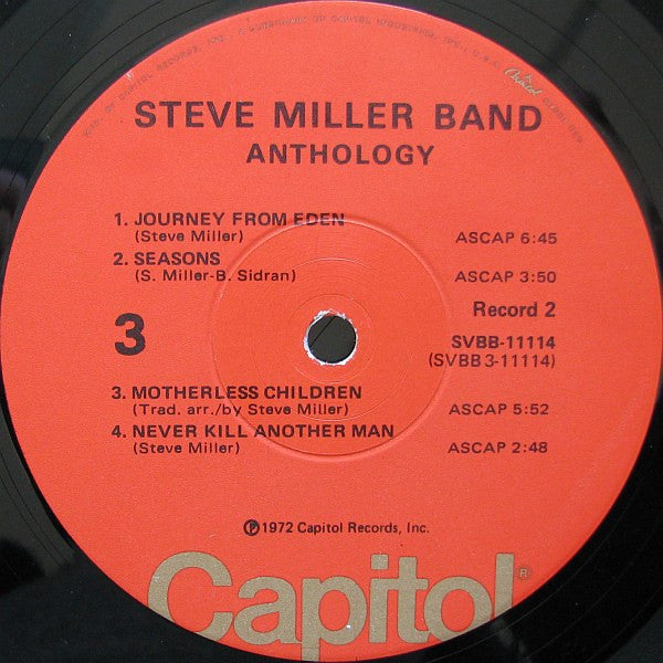 Steve Miller Band – Anthology (2xLP) LP vinyl record, image 6 of 10