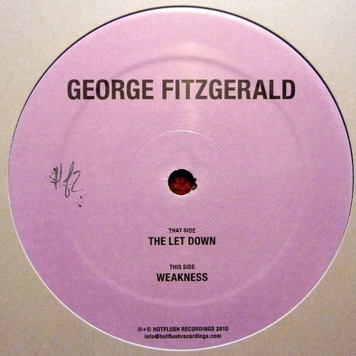 George Fitzgerald – The Let Down / Weakness 12" vinyl record, image 1 of 2