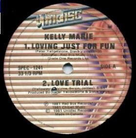 Kelly Marie – Loving Just For Fun / Love Trial / Don't Stop Your Love / Make Love To Me 12" vinyl record, image 1 of 4