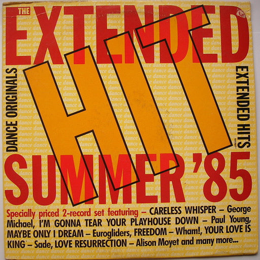 Various – The Extended Hit Summer '85 (2xLP) LP vinyl record, image 1 of 6