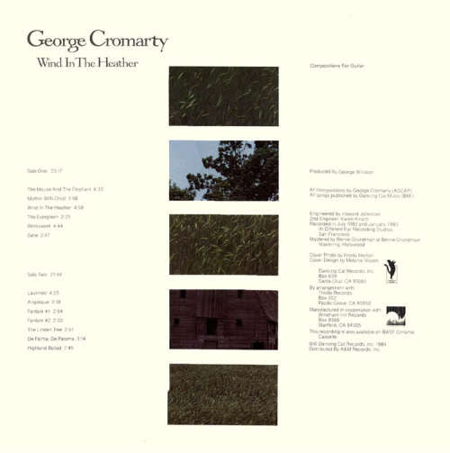 George Cromarty – Wind In The Heather LP vinyl record, image 2 of 4