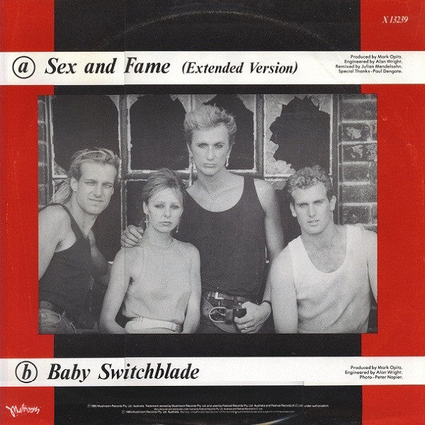 Jump Incorporated – Sex And Fame 12" vinyl record, image 2 of 4