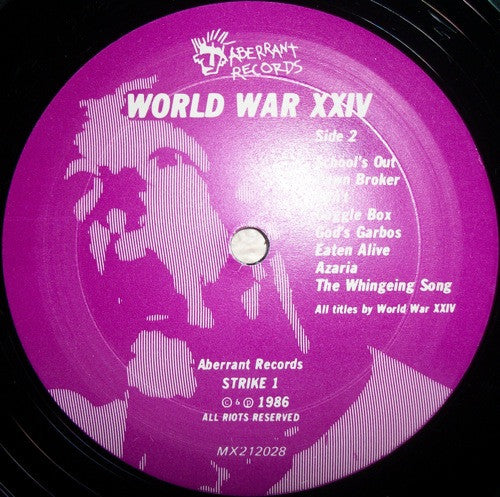 World War XXIV – World War XXIV LP vinyl record, image 4 of 6