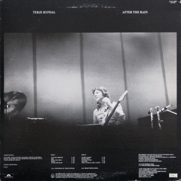 Terje Rypdal – After The Rain LP vinyl record, image 2 of 5