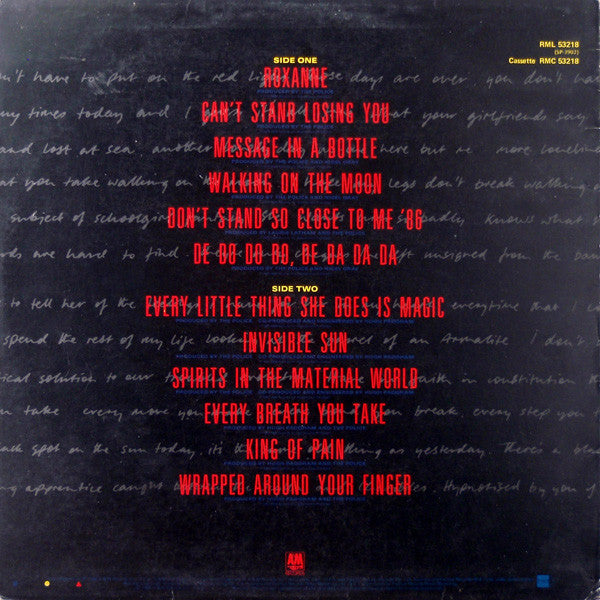 The Police – Every Breath You Take (The Singles) LP vinyl record, image 2 of 6