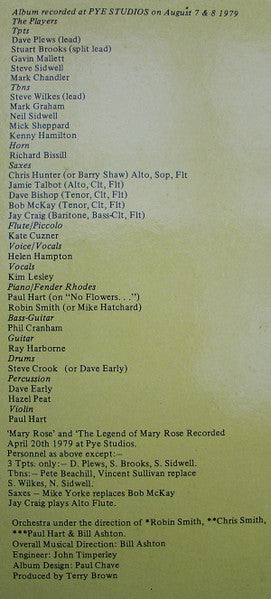 National Youth Jazz Orchestra – Mary Rose LP vinyl record, image 3 of 3