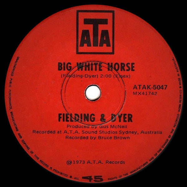 Fielding & Dyer – The Ghost 7" vinyl record, image 2 of 2