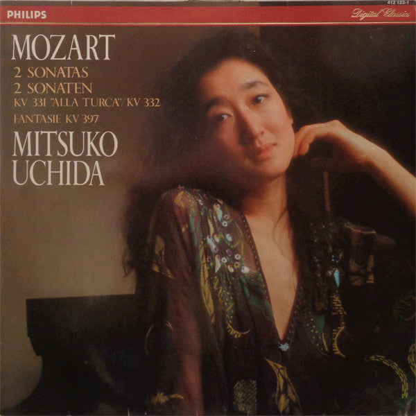 Wolfgang Amadeus Mozart, Mitsuko Uchida – 2 Sonatas = 2 Sonaten : KV 331 "Alle Turca" / KV 332 / Fantasie KV 397