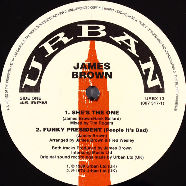 James Brown – She's The One