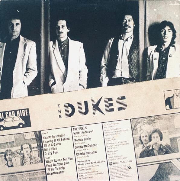 The Dukes – The Dukes LP vinyl record, image 2 of 7