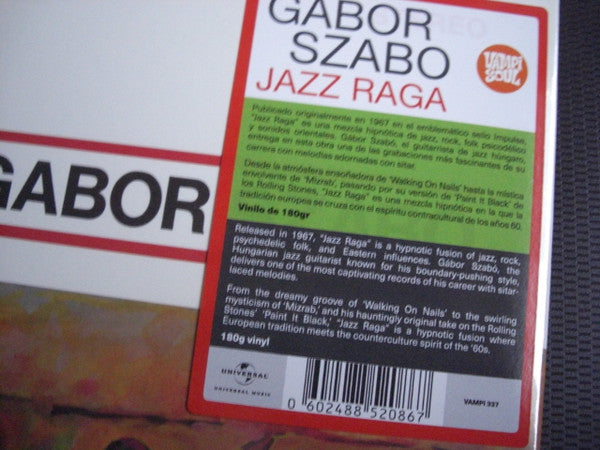 Gabor Szabo – Jazz Raga LP vinyl record, image 3 of 3