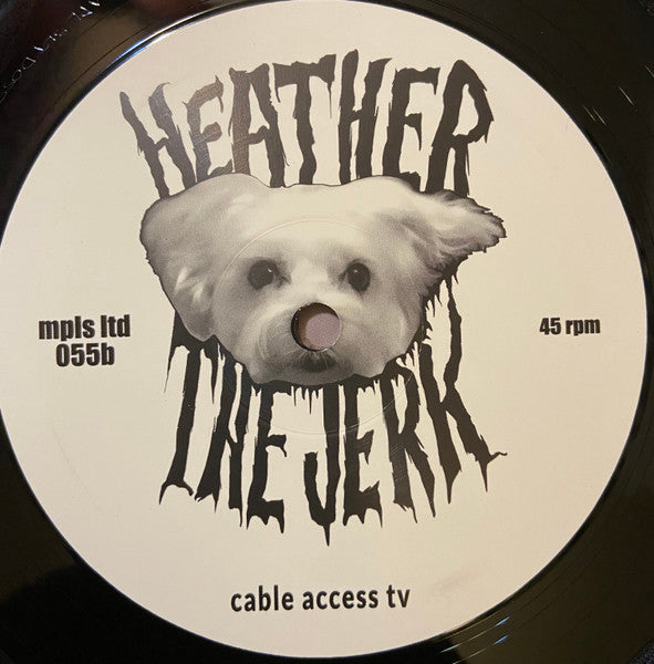 Heather The Jerk – Cable Access TV 12" vinyl record, image 4 of 4