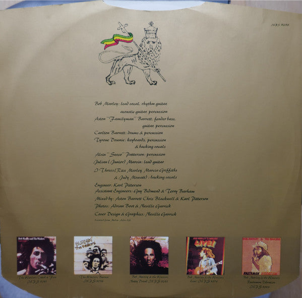 Bob Marley & The Wailers – Exodus LP vinyl record, image 6 of 6