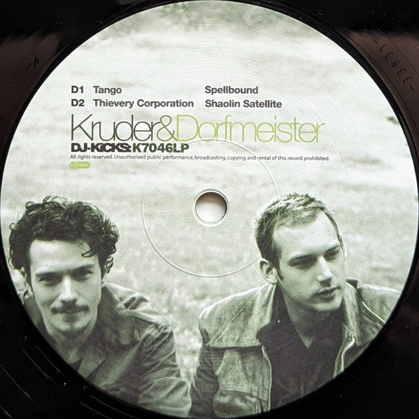 Kruder & Dorfmeister – DJ-Kicks (2x12") 12" vinyl record, image 6 of 6