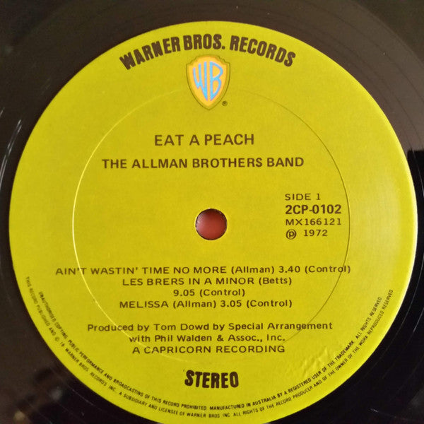 The Allman Brothers Band – Eat A Peach (2xLP) LP vinyl record, image 4 of 7
