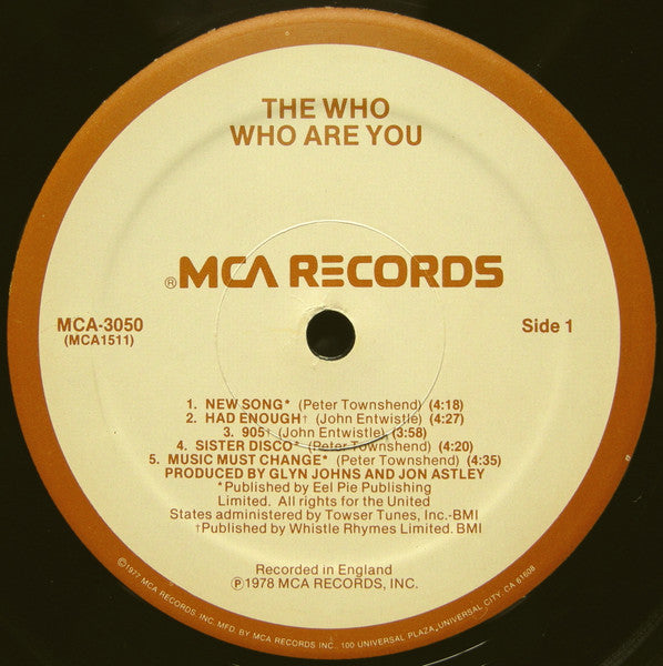 The Who – Who Are You LP vinyl record, image 3 of 6