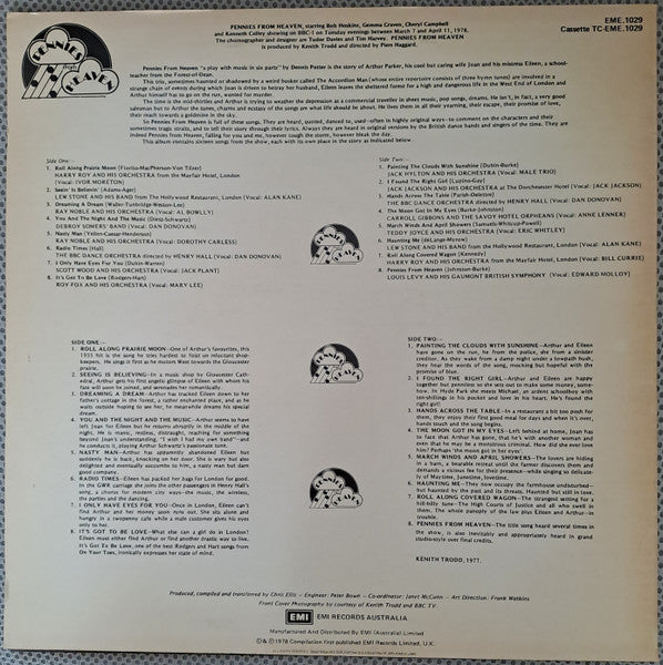 Various – Pennies From Heaven (As Featured In The BBC TV Series) LP vinyl record, image 2 of 4