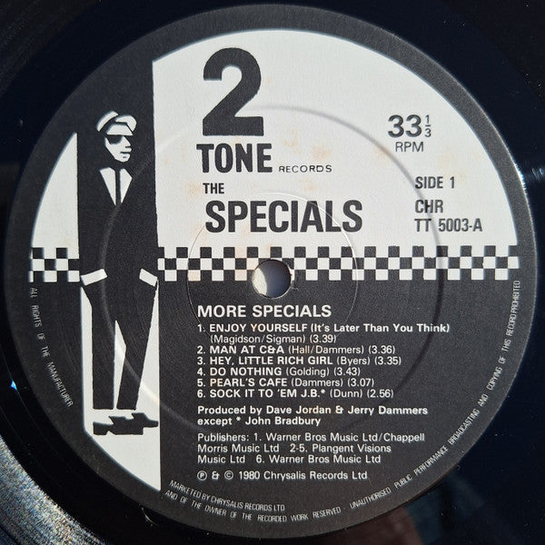 The Specials – More Specials LP vinyl record, image 3 of 4