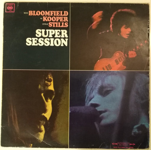 Mike Bloomfield, Al Kooper, Stephen Stills – Super Session LP vinyl record, image 1 of 4