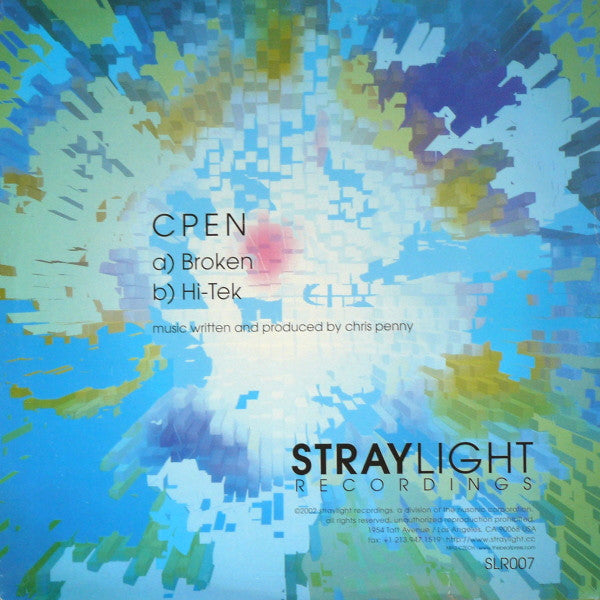 Cpen – Broken / Hi-Tek 12" vinyl record, image 2 of 4