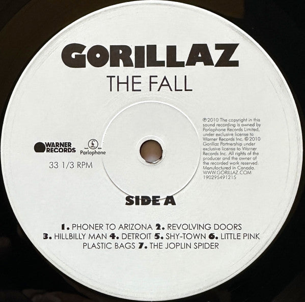 Gorillaz – The Fall LP vinyl record, image 3 of 7