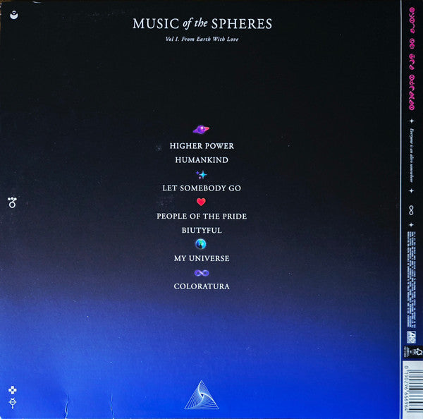 Coldplay – Music Of The Spheres LP vinyl record, image 2 of 10
