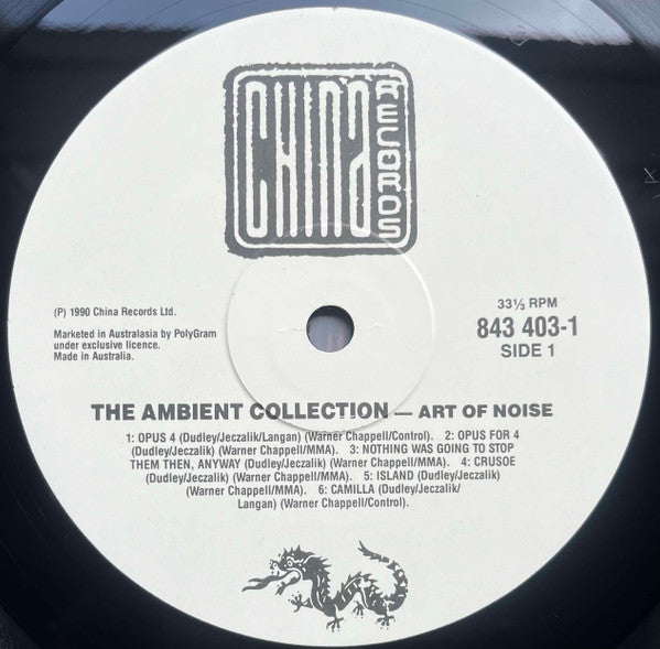 The Art Of Noise – The Ambient Collection LP vinyl record, image 3 of 4