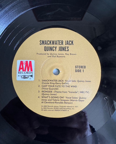 Quincy Jones – Smackwater Jack LP vinyl record, image 4 of 5