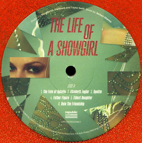 Taylor Swift – The Life Of A Showgirl LP vinyl record, image 4 of 10