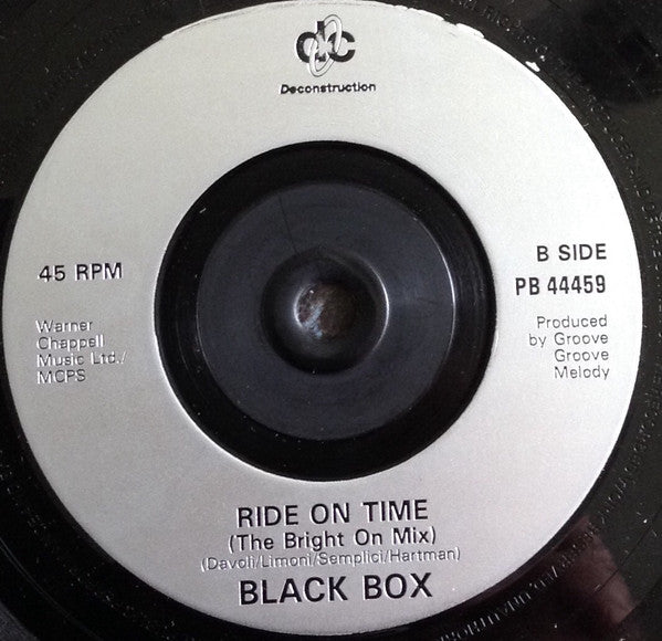 Black Box – Strike It Up (Remixed) 7" vinyl record, image 4 of 4