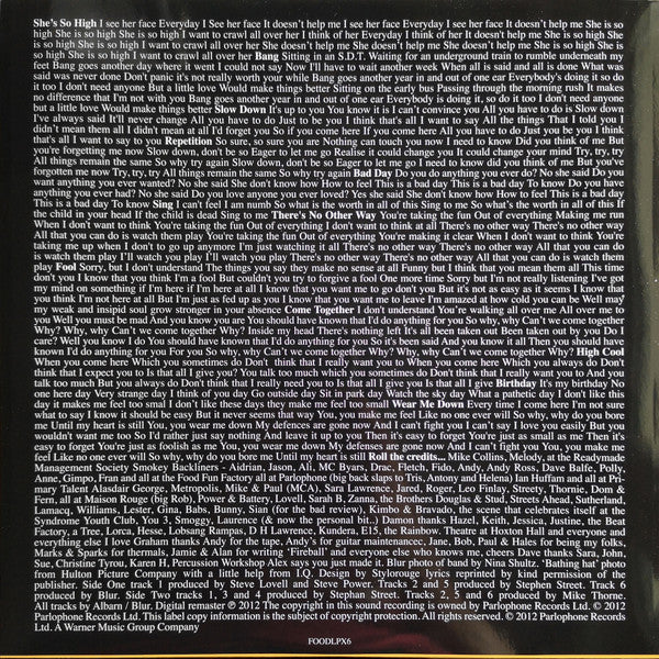 Blur – Leisure LP vinyl record, image 4 of 6