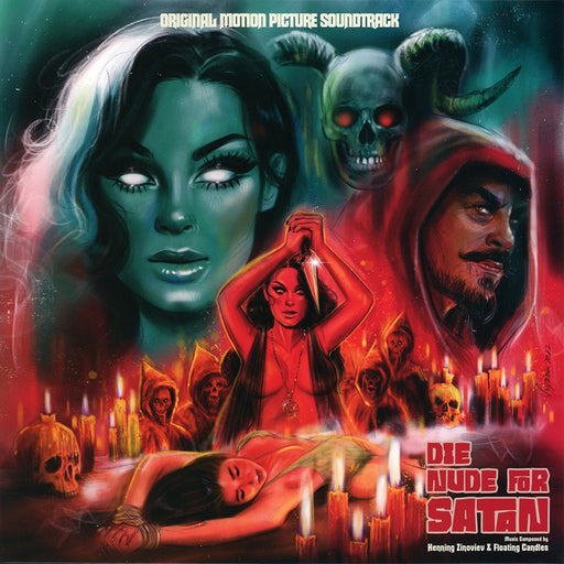 Henning Zinoviev & Floating Candles – Die Nude For Satan - Original Motion Picture Soundtrack LP vinyl record, image 1 of 6