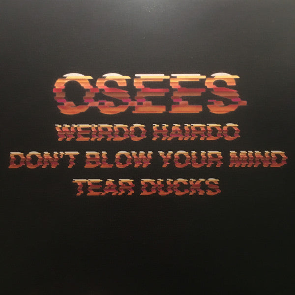 Thee Oh Sees – Weirdo Hairdo LP vinyl record, image 1 of 5