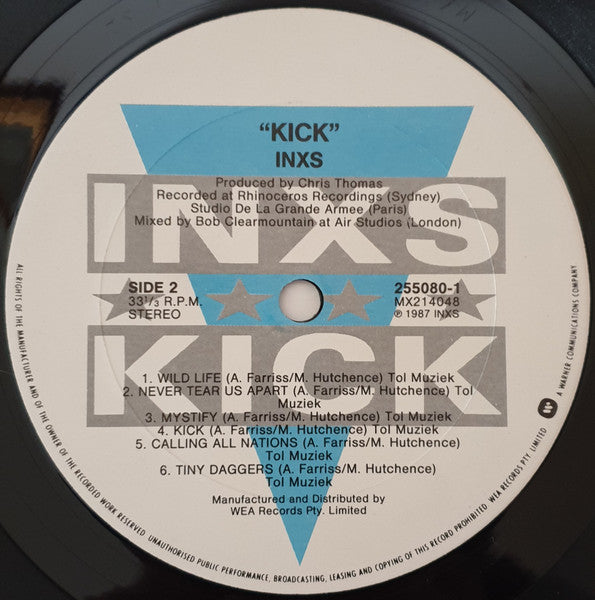 INXS – Kick LP vinyl record, image 7 of 7