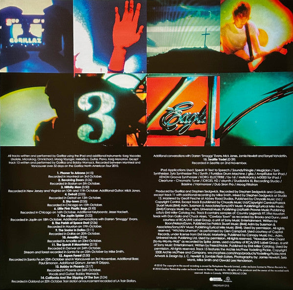 Gorillaz – The Fall LP vinyl record, image 6 of 7