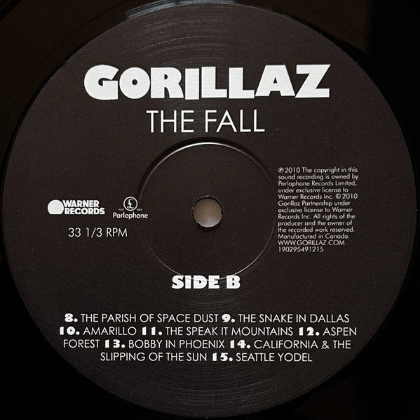 Gorillaz – The Fall LP vinyl record, image 4 of 7