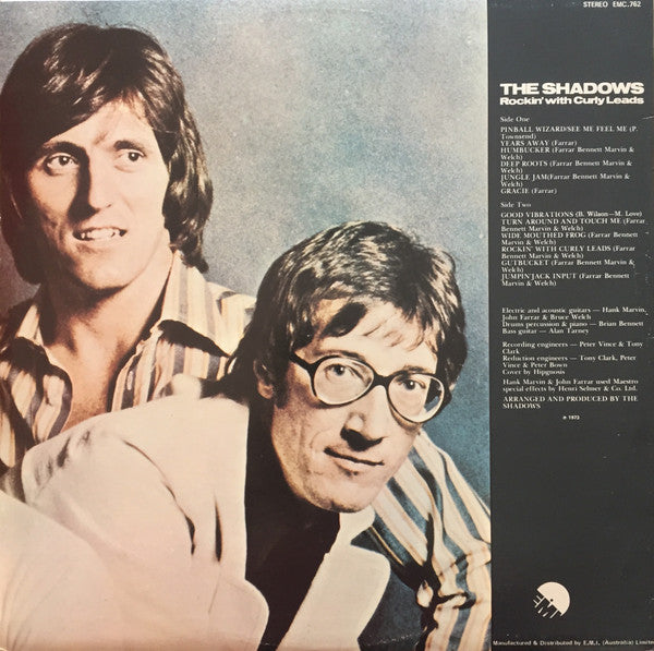 The Shadows – Rockin' With Curly Leads LP vinyl record, image 2 of 4